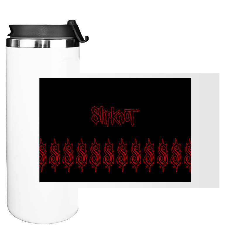 Water Bottle on Tumbler - Slipknot (11) - Mfest