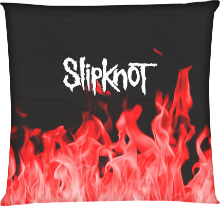 Square Throw Pillow - Slipknot (8) - Mfest