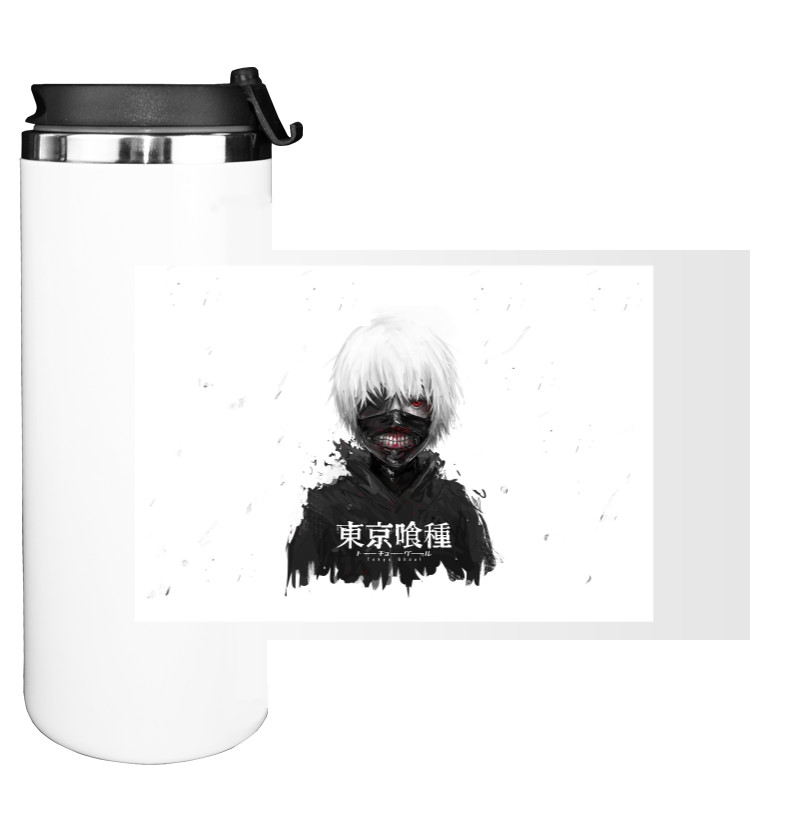 Water Bottle on Tumbler - ТОКИЙСКИЙ ГУЛЬ (6) - Mfest