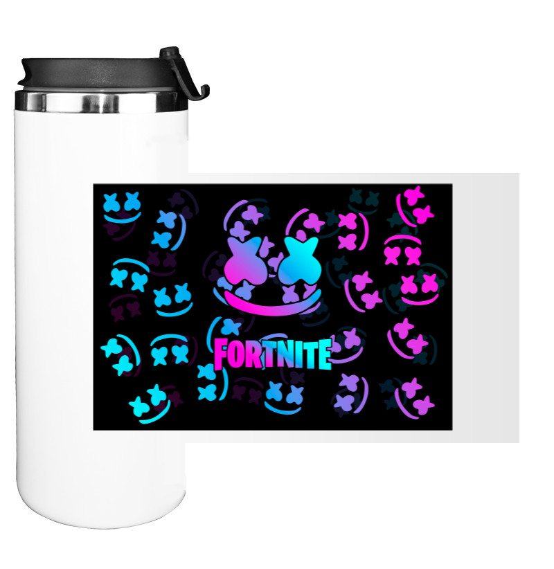 Marshmello - Water Bottle on Tumbler - Marshmello (12) - Mfest