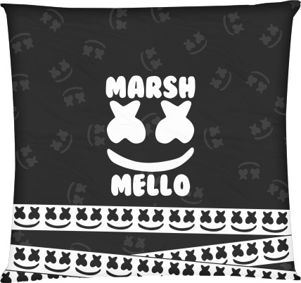 Square Throw Pillow - MARSHMELLO (8) - Mfest