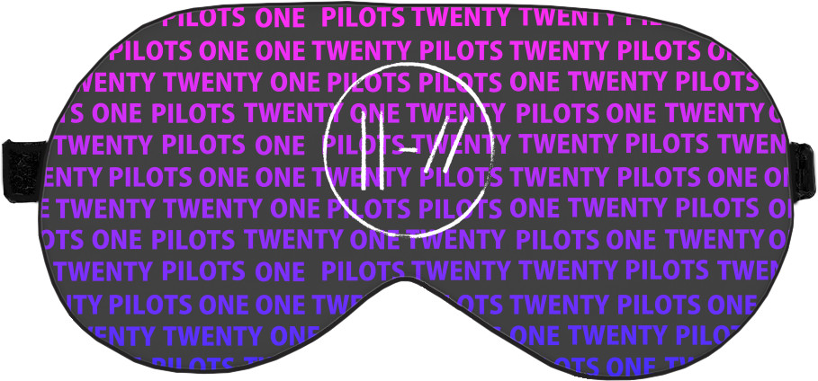 Sleep Mask 3D - Twenty One Pilots (15) - Mfest