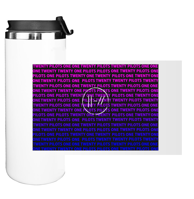 Water Bottle on Tumbler - Twenty One Pilots (15) - Mfest