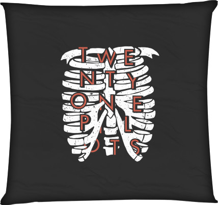 Square Throw Pillow - Twenty One Pilots (2) - Mfest