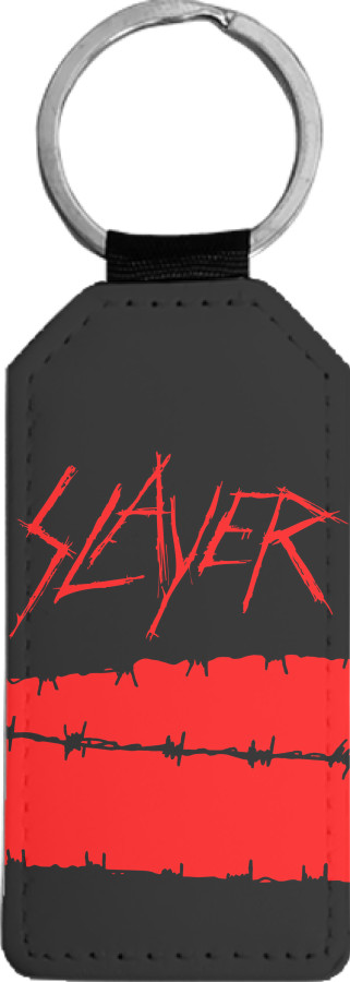 Rectangular Keychain - SLAYER  (10) - Mfest