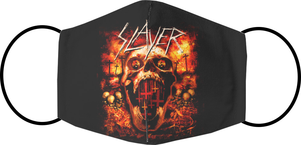 Face Mask - SLAYER  (5) - Mfest