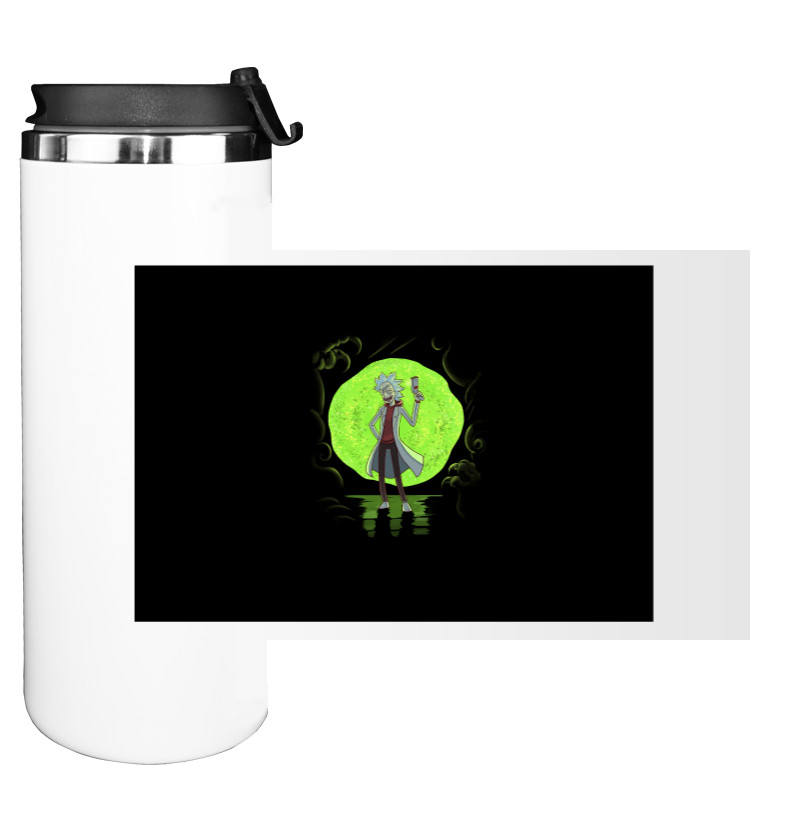 Water Bottle on Tumbler - Rick VS Monsters - Mfest