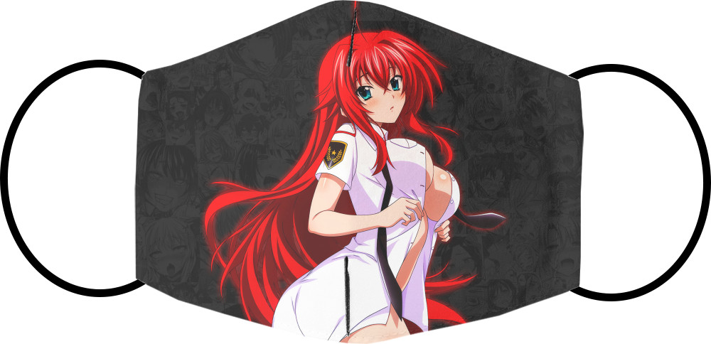 Face Mask - Rias Gremory (1) - Mfest