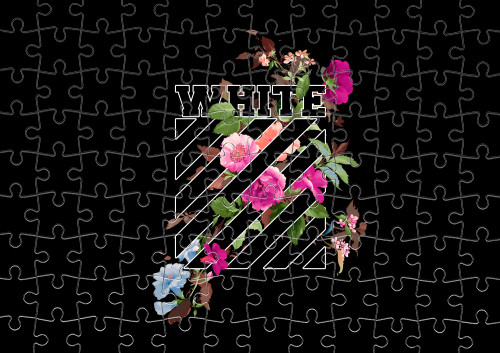 Пазл - Off-White (Flowers) - Mfest