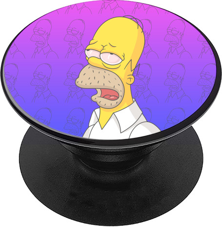 PopSocket Подставка для мобильного - Homer Simpsons (Усталость) - Mfest