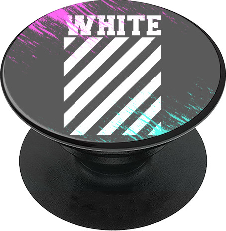 PopSocket Подставка для мобильного - Off White (4) - Mfest