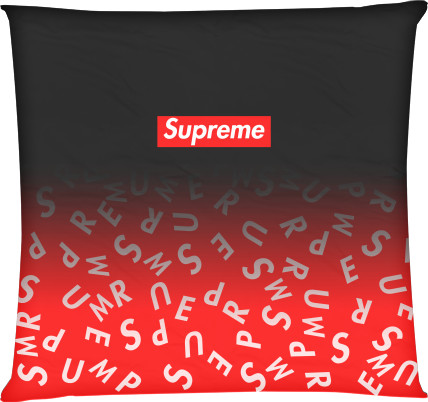 Square Throw Pillow - Supreme 7 - Mfest