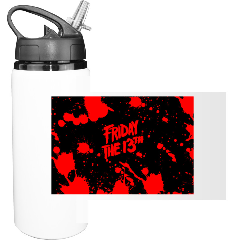 Sport Water Bottle - Friday the 13th (1) - Mfest