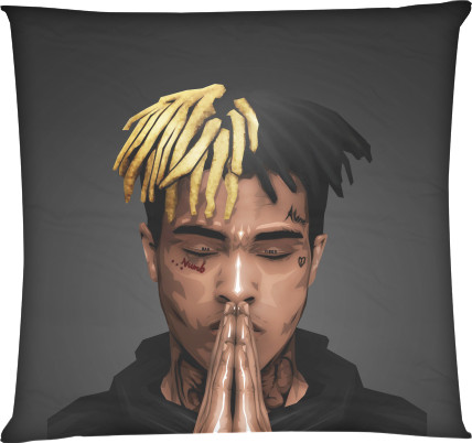 Square Throw Pillow - Xxxtentacion (5) - Mfest