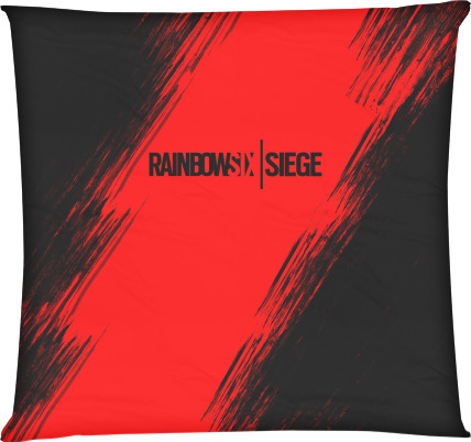 Square Throw Pillow - RAINBOW SIX SIEGE 1 - Mfest