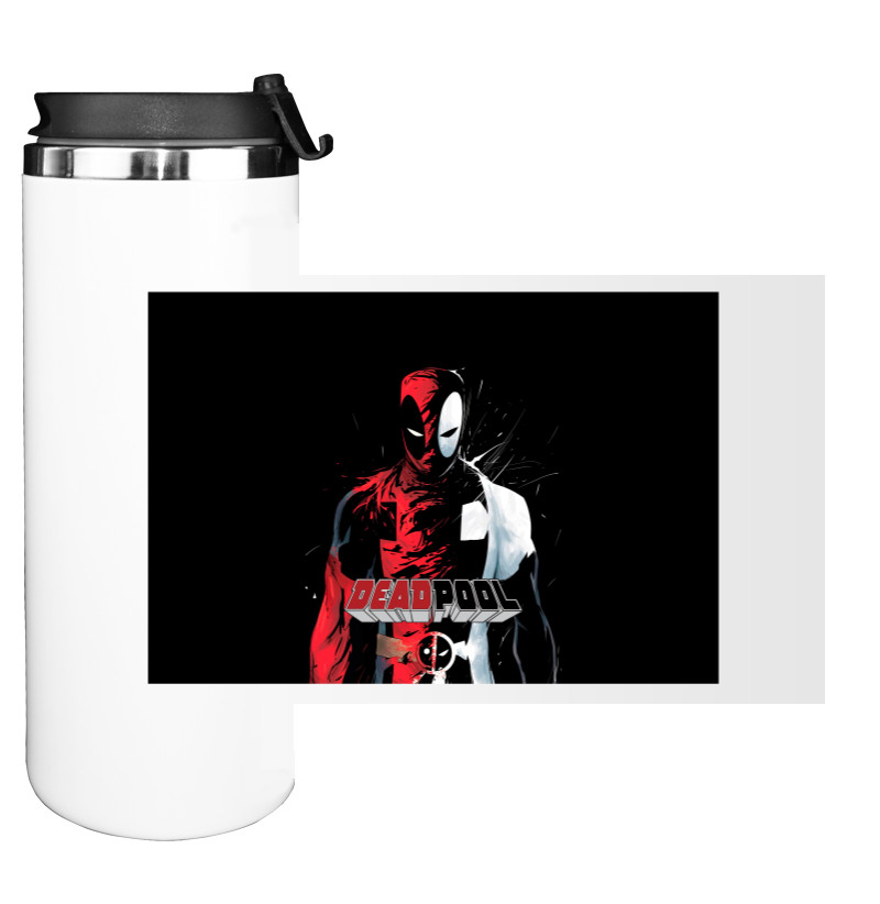 Water Bottle on Tumbler - Deadpool - Mfest