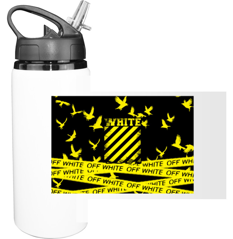 Sport Water Bottle - OFF White (3) - Mfest