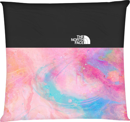 Square Throw Pillow - THE NORTH FACE (Краска) - Mfest