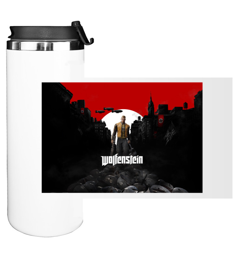 Water Bottle on Tumbler - Wolfenstein (Вольфенштейн) - Mfest