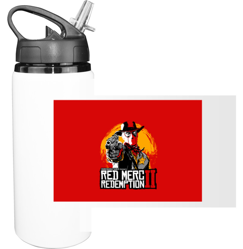 Sport Water Bottle - Red Dead Redemption 2 (DeadPool) - Mfest