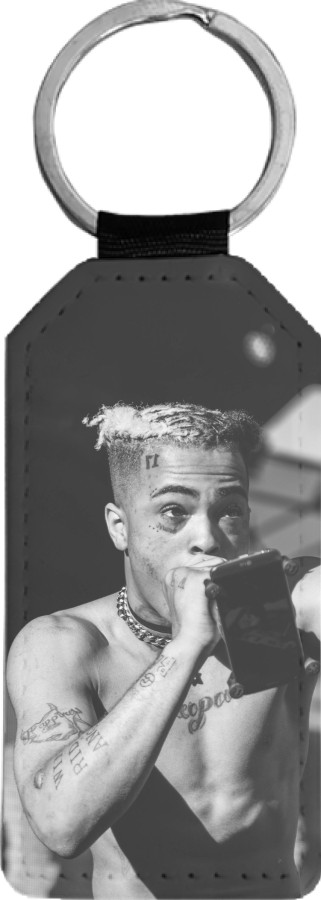 Брелок прямоугольный - XXXTENTACION (3) - Mfest