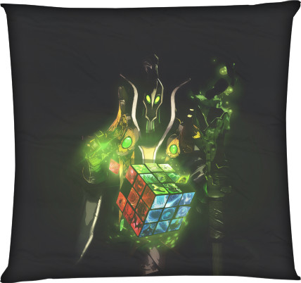 Square Throw Pillow - Dota 2 - Mfest