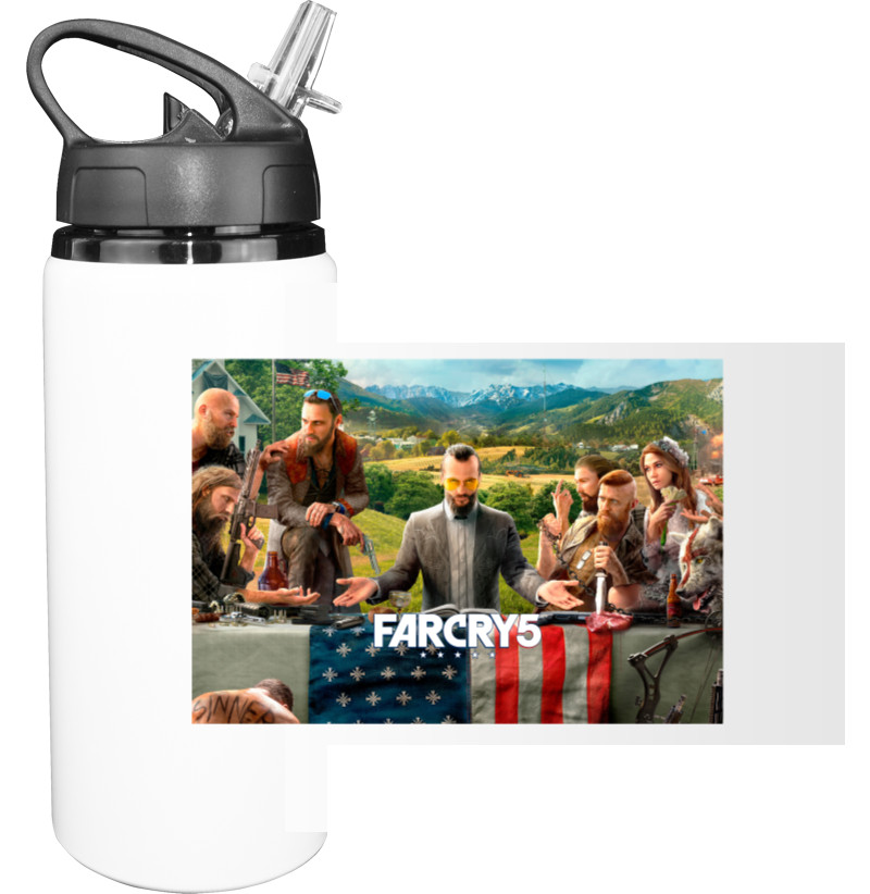 Sport Water Bottle - FarCry 5 (1) - Mfest