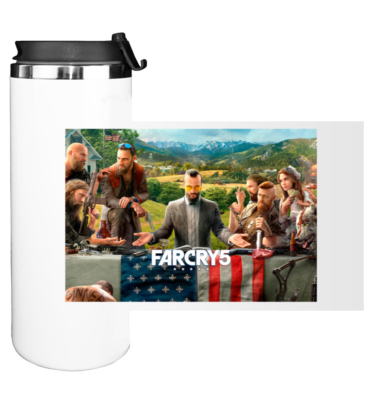 Water Bottle on Tumbler - FarCry 5 (1) - Mfest