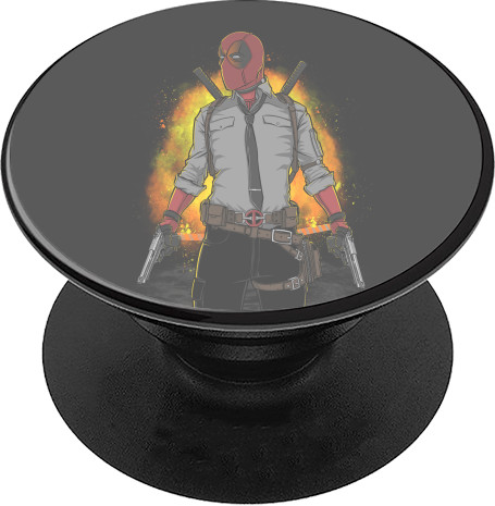 PopSocket Подставка для мобильного - DeadPool (PUBG) - Mfest