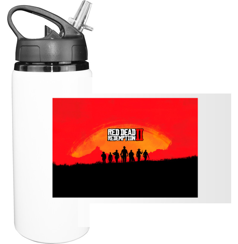 Sport Water Bottle - Red Dead Redemption 2 (1) - Mfest