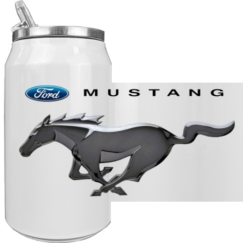 Термобанка - Ford Mustang logo - Mfest