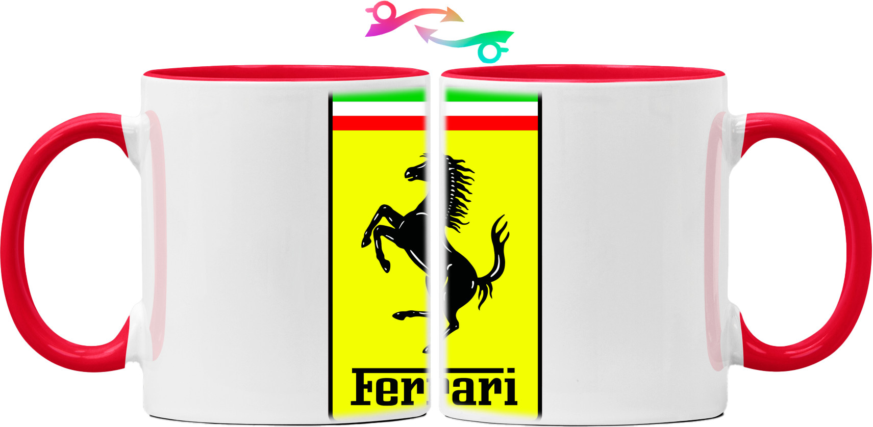 Кружка - Ferrari logo 1 - Mfest