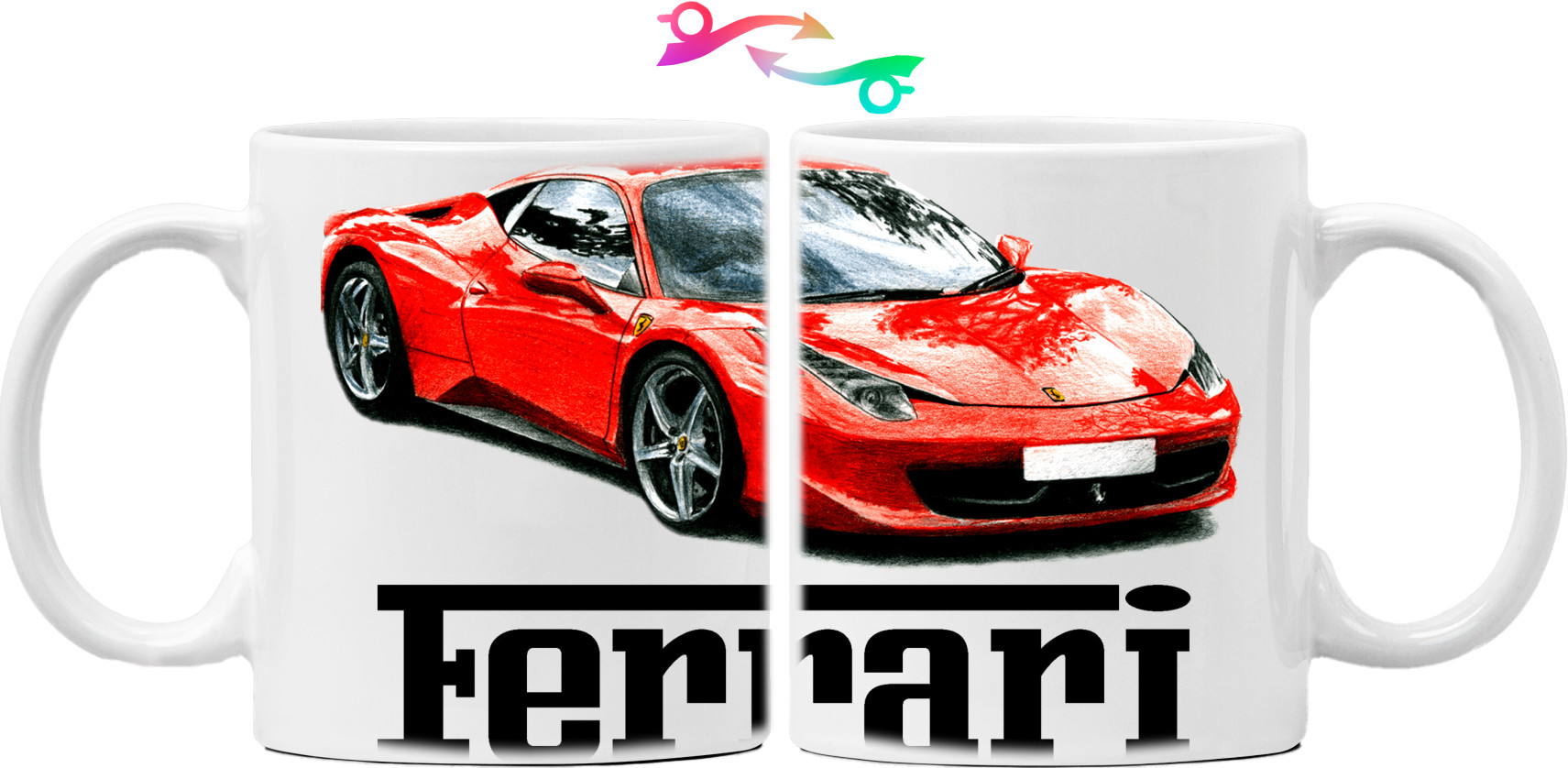 Кружка - Ferrari 10 - Mfest