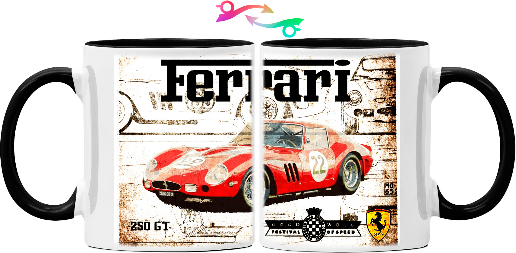 Кружка - Ferrari 9 - Mfest