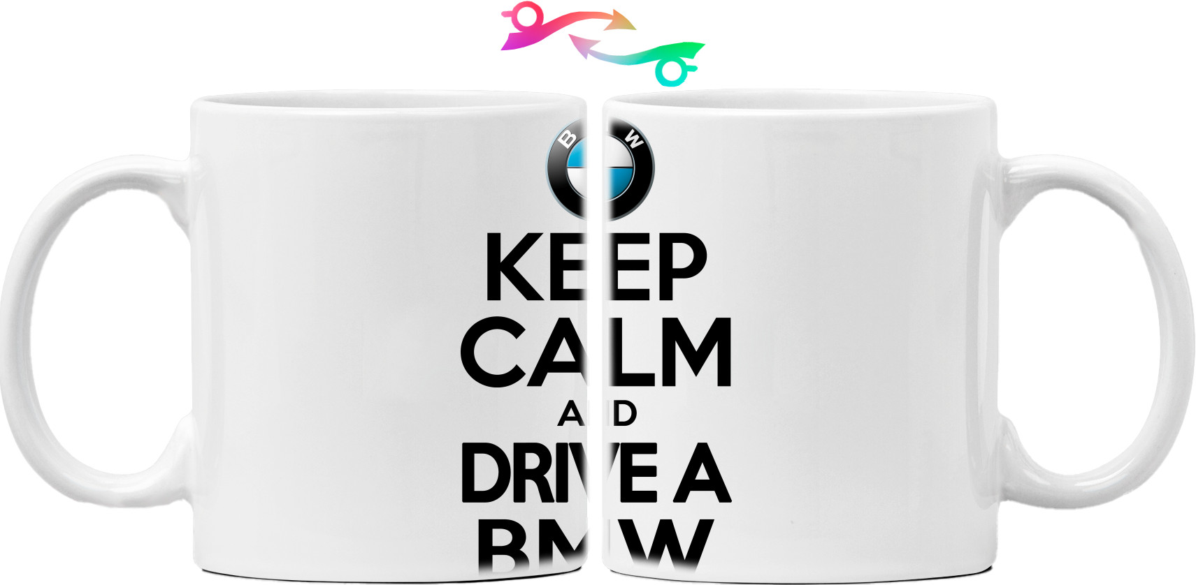 Mug - Keep calm and drive a BMW - Mfest