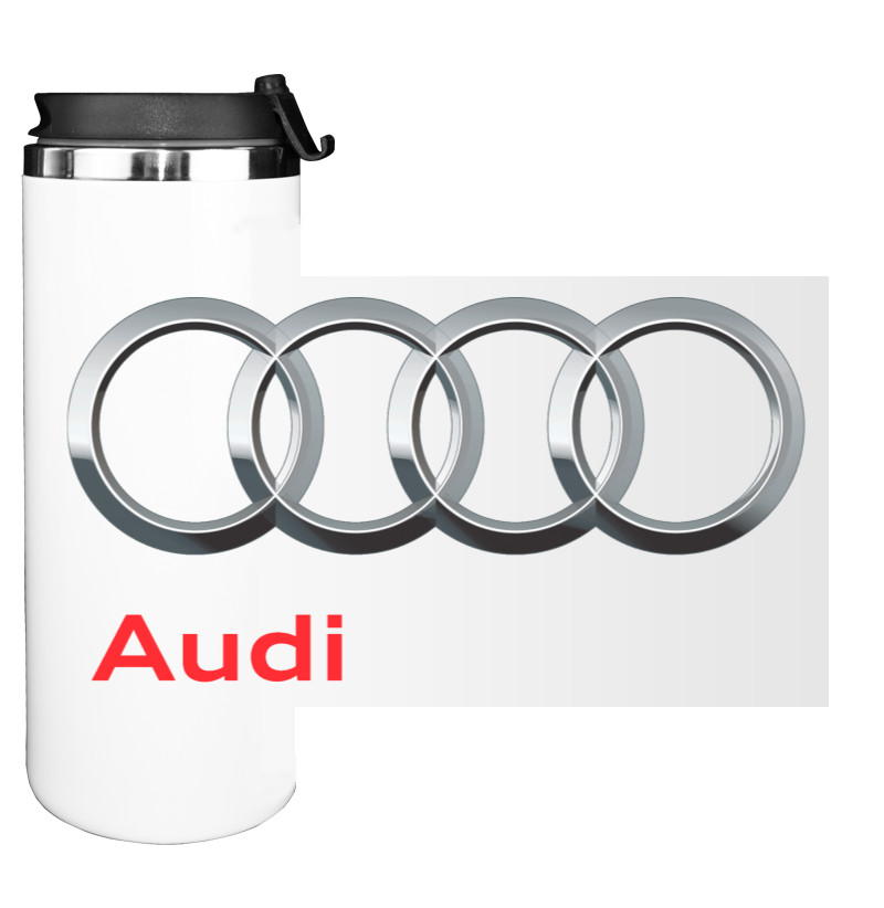 Water Bottle on Tumbler - Audi 2 - Mfest