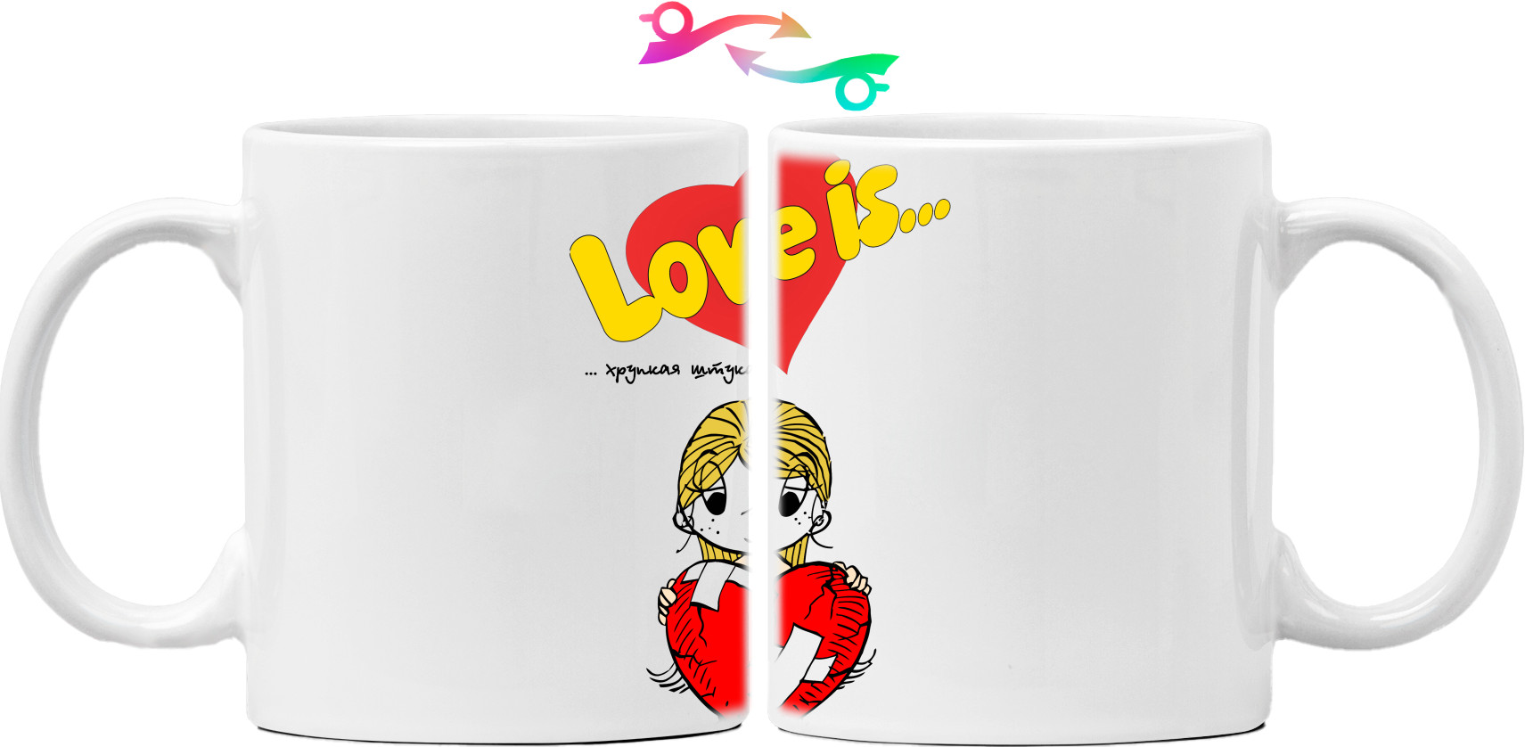 Mug - Love is хрупкая штука - Mfest