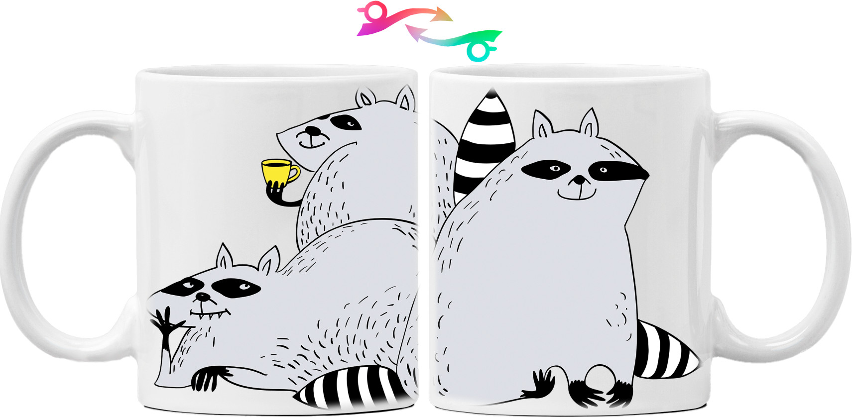 Mug - Еноты 6 - Mfest