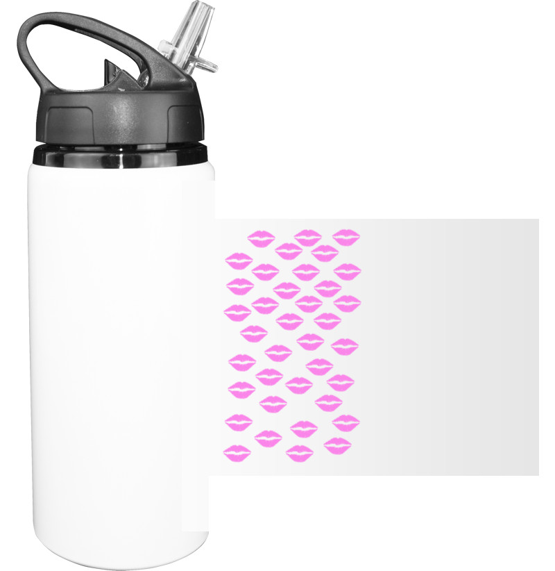 Sport Water Bottle - Губы 1 - Mfest