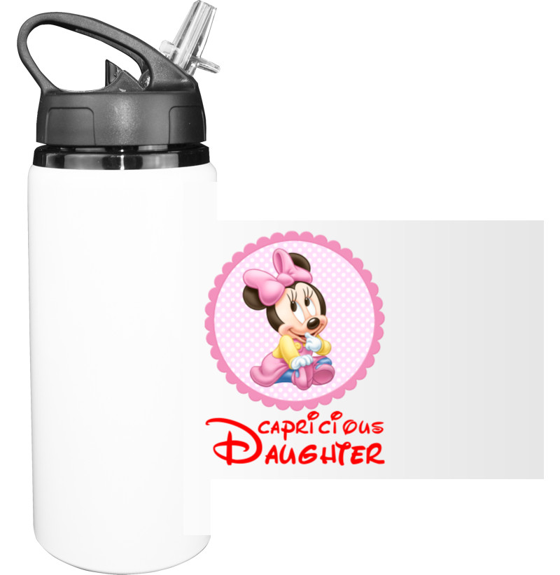 Sport Water Bottle - Микки дочка - Mfest