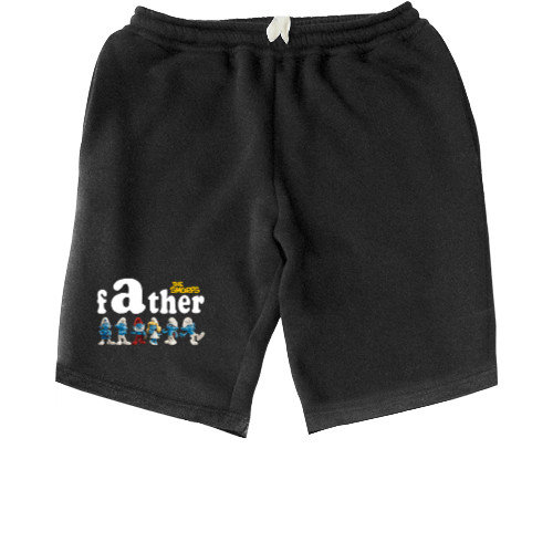 Men's Shorts - Smurfs family 1 - Mfest