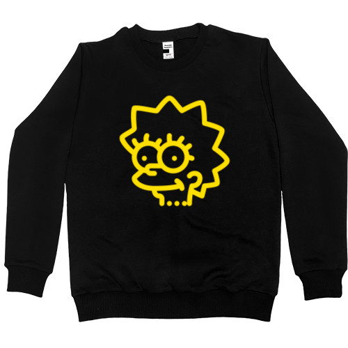 Men’s Premium Sweatshirt - Simpsons family sister - Mfest