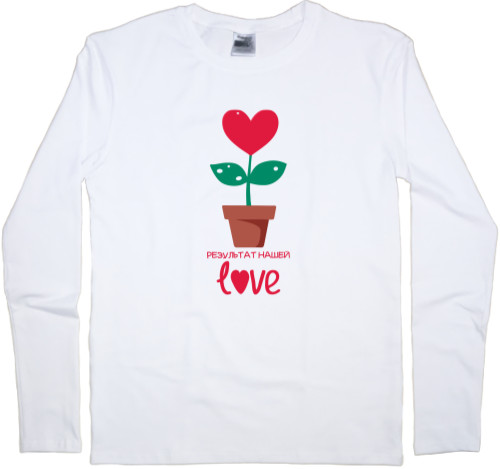 Men's Longsleeve Shirt - Love 2 - Mfest