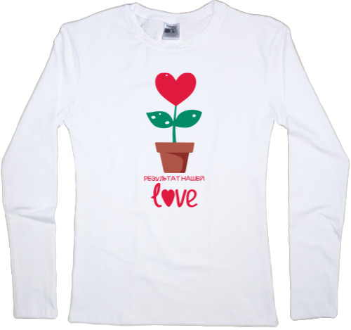 Women's Longsleeve Shirt - Love 2 - Mfest