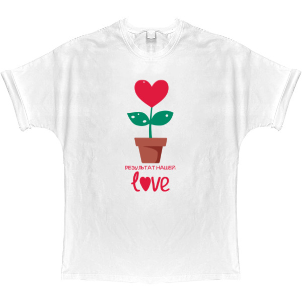 T-shirt Oversize - Love 2 - Mfest