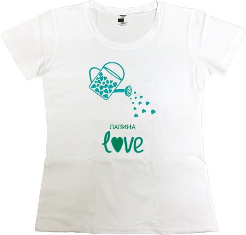 Women's Premium T-Shirt - Love 1 - Mfest