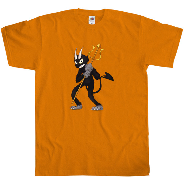 Men's T-Shirt Fruit of the loom - Cuphead Devil - Mfest