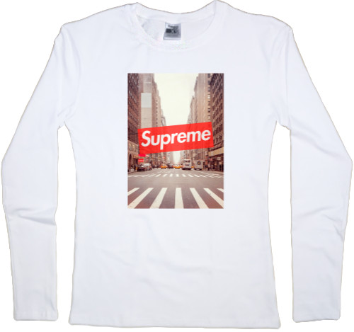 Women's Longsleeve Shirt - Supreme 02 - Mfest