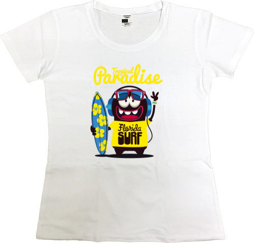 Women's Premium T-Shirt - Street 13 - Mfest