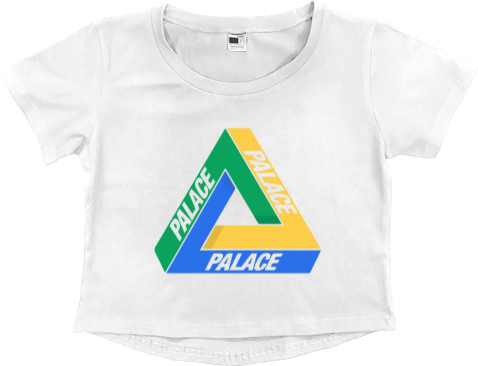 Women's Cropped Premium T-Shirt - Palace 2 - Mfest